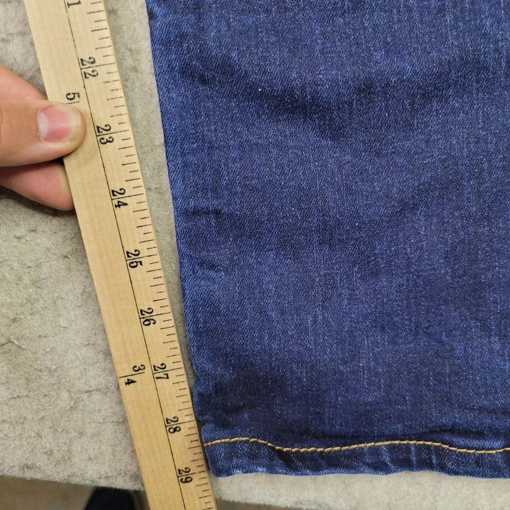 Levi Strauss Red Tab Mens 34x32 511 Slim-Fit Jeans Denim Dark Wash